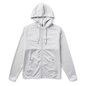 Vuori Light Gray Hooded Jacket